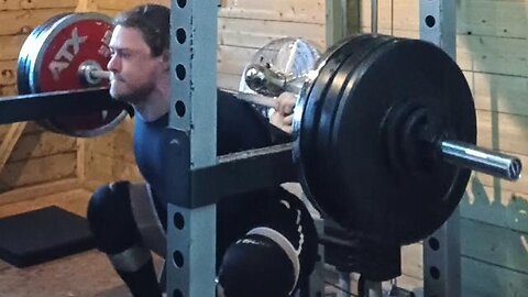 3x5 157.5 Kgs Squat Back-offs. Last Set