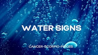 water signs weekly messages cancer pisces scorpio someone mad someone is pregnant