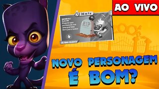 NOVO PERSONAGEM PANTERA VAI CHEGAR QUANDO? ELE É BOM? LIVE #83