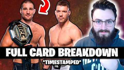 Full Card Breakdown - UFC 297: Strickland vs. Du Plessis | Fight Predictions & Best Betting Tips