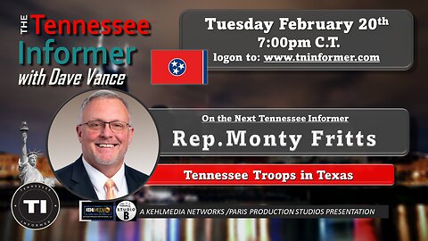 🎙️"Troops on the Move!: Tennessee's Role at the Texas Border Unveiled w/ Rep. Monty Fritts 🛡️