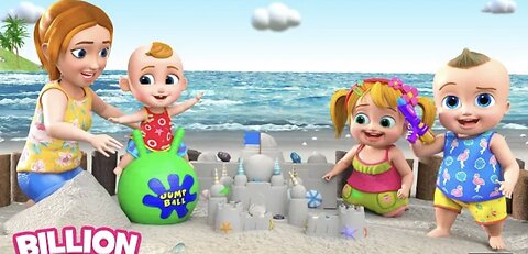 Beach Sand Toys + More Nursery Rhymes & Kids Songs - ezclain