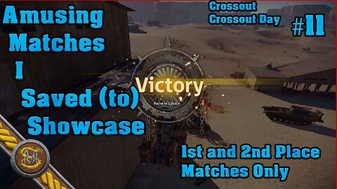 Swabcraft A. M.I.S.S. 11, Crossout 11 Crossout Day 1st and 2nd place Matches (2023)