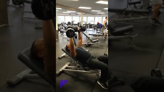 Incline Bench Press with Dumbbells