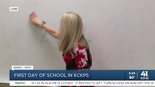 First day of school in KCKPS