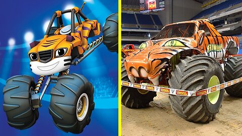 Blaze And The Monster Machines Characters In Real Life