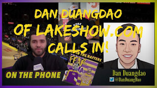 Dan Duangdao of Lakeshow.com Calls In! | Fear LA Presents: "Up in the Rafters" | November 2, 2021