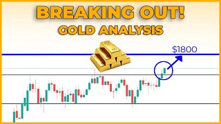 Price Of Gold FINALLY Breaking Out (Will This Last?) | Gold Technical Analysis