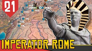 Egito INVADIDO com Força - Imperator Rome Egito #21 [Gameplay PT-BR]
