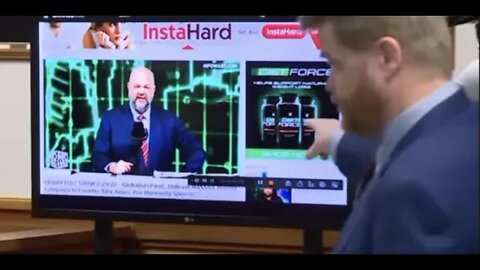 Alex Jones "Justice on Fire" Video of Judge on Fire Shown in Court