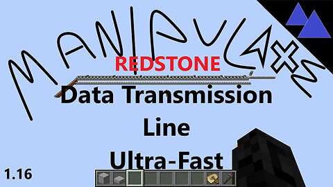 Manipulate Redstone - Data Transmission Line (Ultra-fast) 1.20