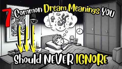 7 Common Dream Meanings You Should NEVER Ignore!!! Elevate Psychology