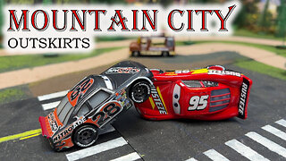 Mountain City Outskirts 43 - hotwheels matchbox hongwell pixar maisto disney