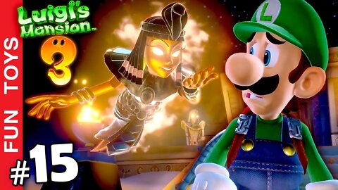 Luigi's Mansion 3 #15 - Uma Cleópatra FANTASMAGÓRICA sujou tudo que tínhamos limpado no último vídeo