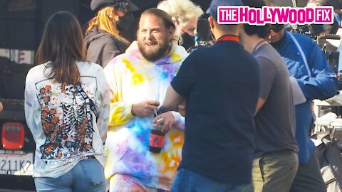 Jonah Hill Gets Into Character As Jerry Garcia On The Set Of Martin Scorsese's Grateful Dead Biopic