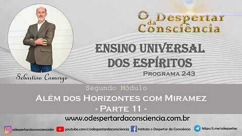 ENSINO UNIVERSAL DOS ESPÍRITOS - PROGRAMA 243