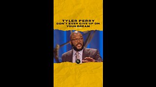 @tylerperry Don’t ever give up on your dreams. #tylerperry 🎥 @lakewoodchurch