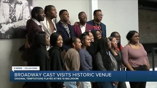 Broadway Cast Visits Historic Venue