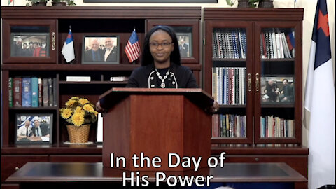 In The Day of His Power - Rev. Adalia Hansen
