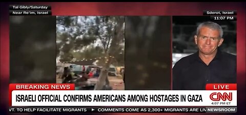CNN Reporter Holds Back Tears While Reporting On Hostages Taken by Hamas
