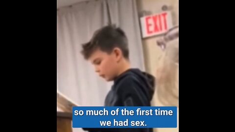 Brave 6th Grader Exposes School For Having Sexually Explicit Books