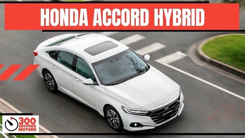 HONDA ACCORD HYBRID 2022 with a peak total of 212 hp and torque of 232 lb.-ft
