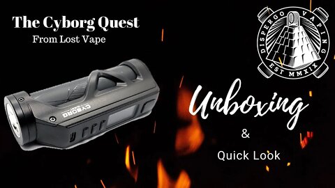 Cyborg Quest from Lost Vape (Unboxing)