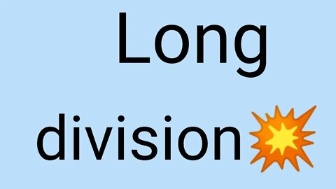 long division// 5th class// division//Hindi and English