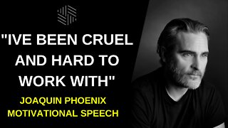 Joaquin Phoenix Motivational Speech - Joker Inspirational Video