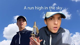 running high in the sky