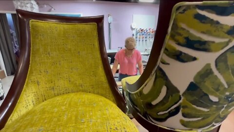 Trinity upholstery star Melissa Terese revives and restores your favorite furniture