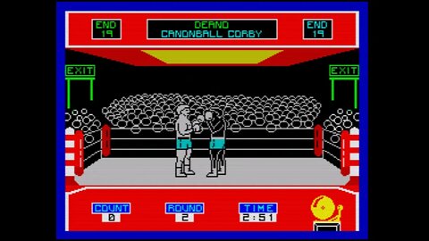 Zx Spectrum Games - Barry Mcguigan World Championship Boxing