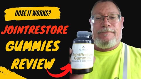 Joint Restore Gummies Reviews | Boswellia And CBD For Knees Review | Arthritis Gummies Reviews