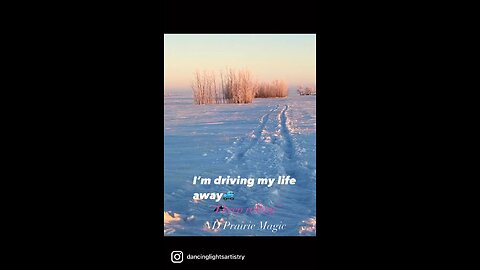 I’m driving my life away🚙