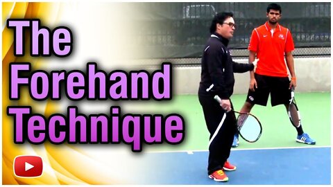 Tennis Tips and Techniques - The Forehand Technique featuring Coach Ryan Redondo