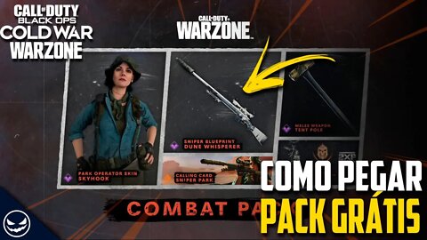 Como Pegar o Combat Pack da 4ª Temporada do Warzone e Balck Ops ColdWar grátis