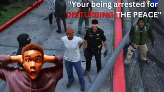 I Got Falsely Arrested By the Dumbest Cop On GTA 5 RP