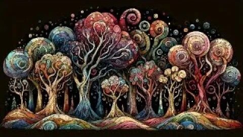 Magical Forest Drawing: Ink Pen & Watercolor Mastery
