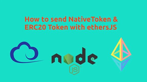 How to send ETH and transfer ERC20 token with ethersJs