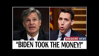 Wray In HOT WATER After FBI Official ADMITTED 'Biden's Bribe' Claim