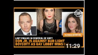 LGBT FREAKS In CONTROL Of GOP? Don Jr. Is AGAINST Bud Light Boycott As GAY Lobby WINS BIG