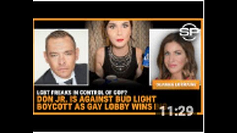 LGBT FREAKS In CONTROL Of GOP? Don Jr. Is AGAINST Bud Light Boycott As GAY Lobby WINS BIG