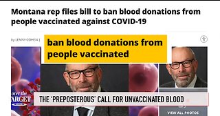 Vax Propaganda Enters New Phase Amid ‘Wild’ Call for Unvaxed Blood
