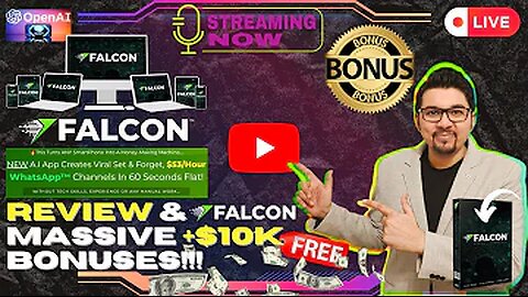 Falcon Review⚡💻[LIVE] A.I-Powered Whatsapp Channel & Community Builder📲⚡FREE Bonuses💲💰💸