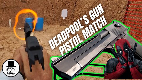 Deadpool's Gun in a Pistol match? USPSA with a Desert Eagle 50 AE