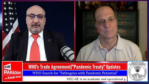 James Roguski- WHO’s “Trade Agreement/”Pandemic Treaty”, New Paradigms w/Sargis Sangari EP 187