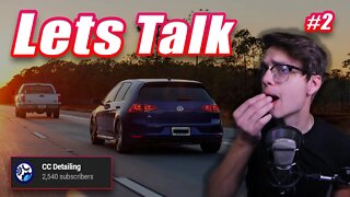 Lets Talk! #2 | 2,500 Subscribers, Graphene Coatings, Cars + Photography | WHAT Have I Been up to?