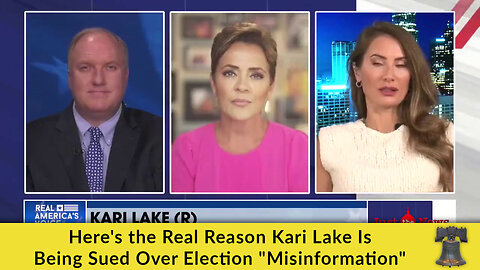 Here's the Real Reason Kari Lake Is Being Sued Over Election "Misinformation"