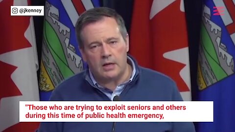 Jason Kenney Says There's 'A Special Place In Hell' For COVID-19 Hoarders & Scammers