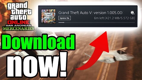 GTA 5 - PreDownload EARLY Now! San Andreas Mercenaries DLC Update